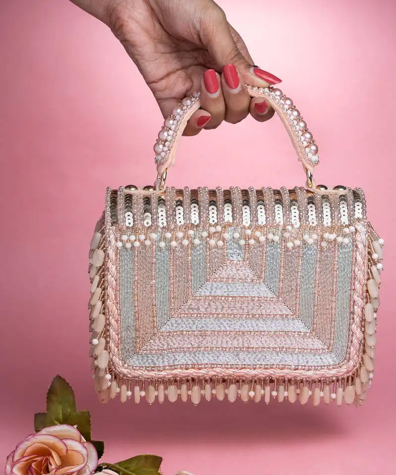 Pink matto splendour kasse silver blush nayaab by sonia