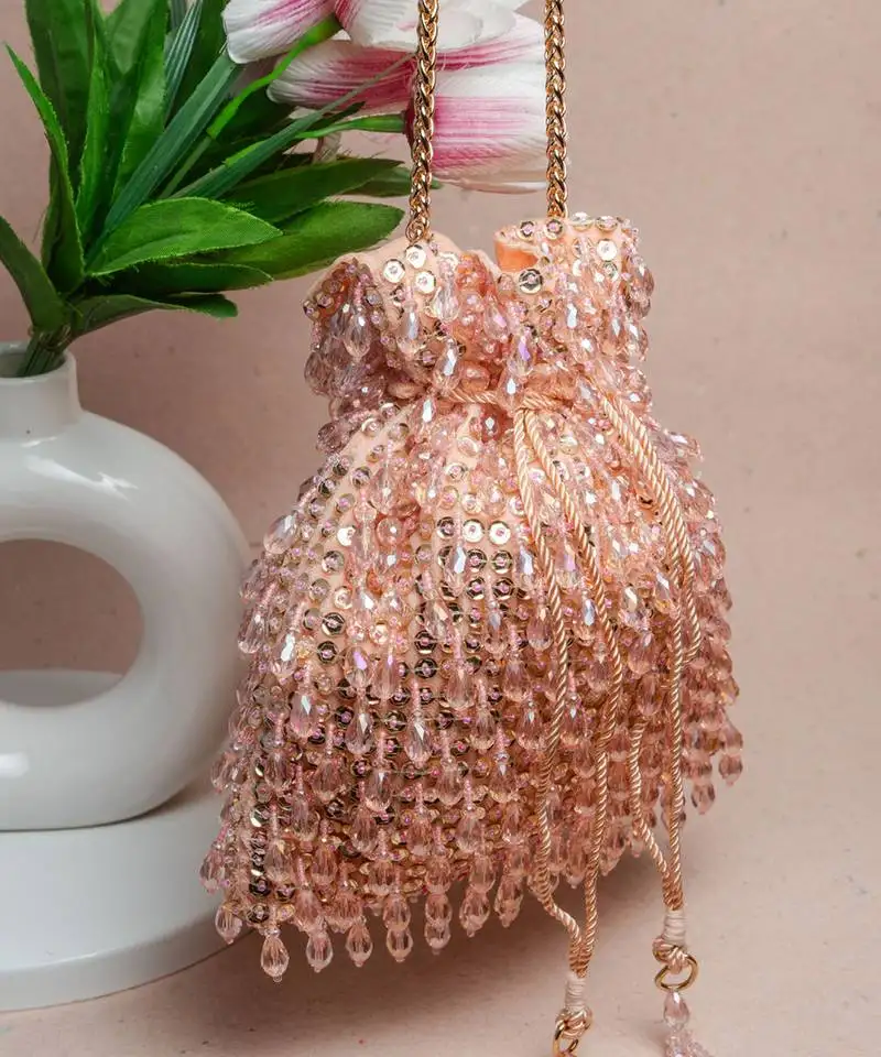 Pink pristine crystalline blush nayaab by sonia