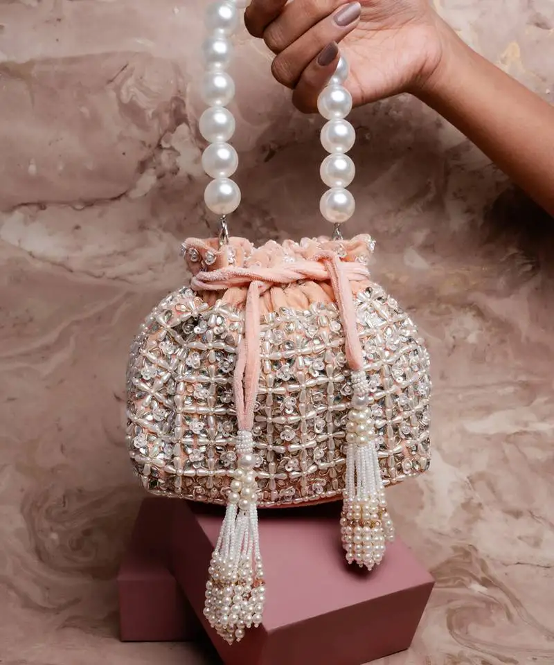 Pink flower bed nano blush nayaab by sonia