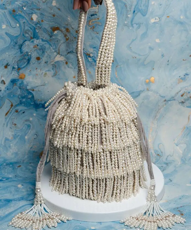 Silver gilt raindrops silver nayaab by sonia