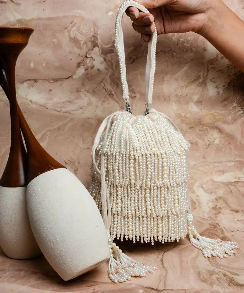 Ivory gilt raindrops ivory nayaab by sonia