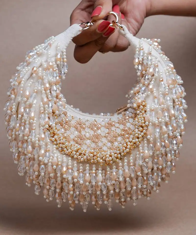 White serinity sailor lattice oceanic blush nayaab by sonia