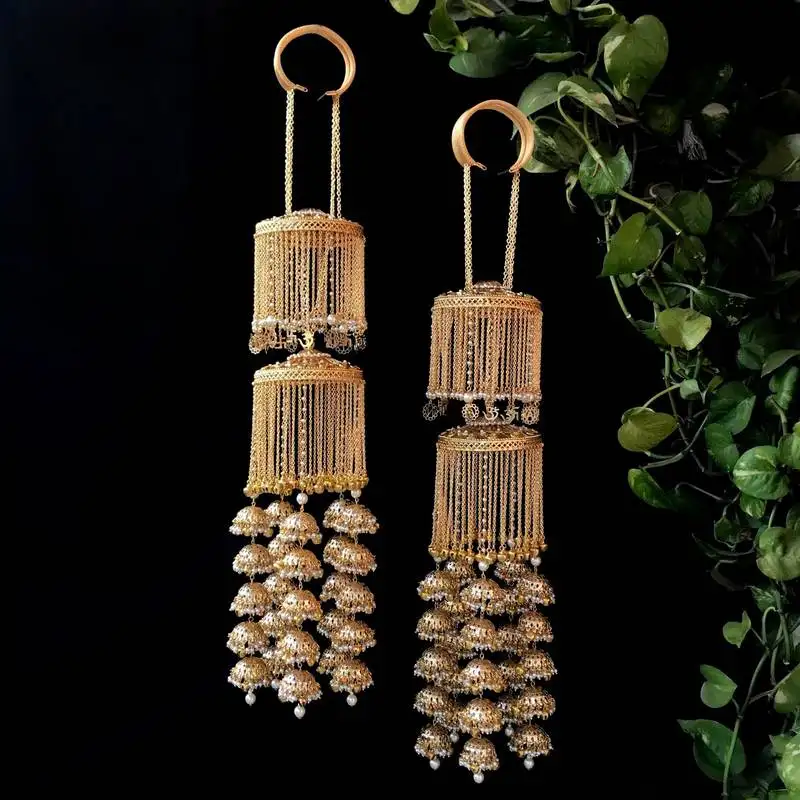 Multi layered jhumki kaleere