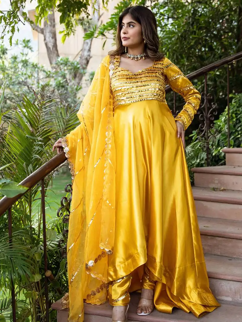 Heer-yellow-gota-work-gown-anarkali-suit-set