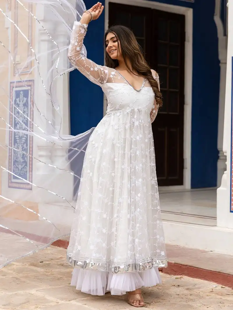 Snow-white-embroidered-gown-anarkali-suit-set