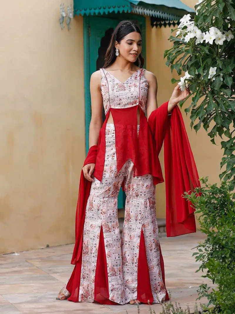 Pari-printed-co-ord-set