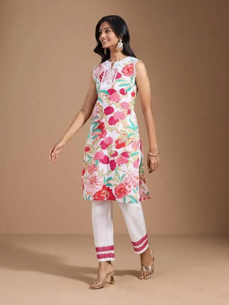 Multicolor plain cotton raya angel co ord sets