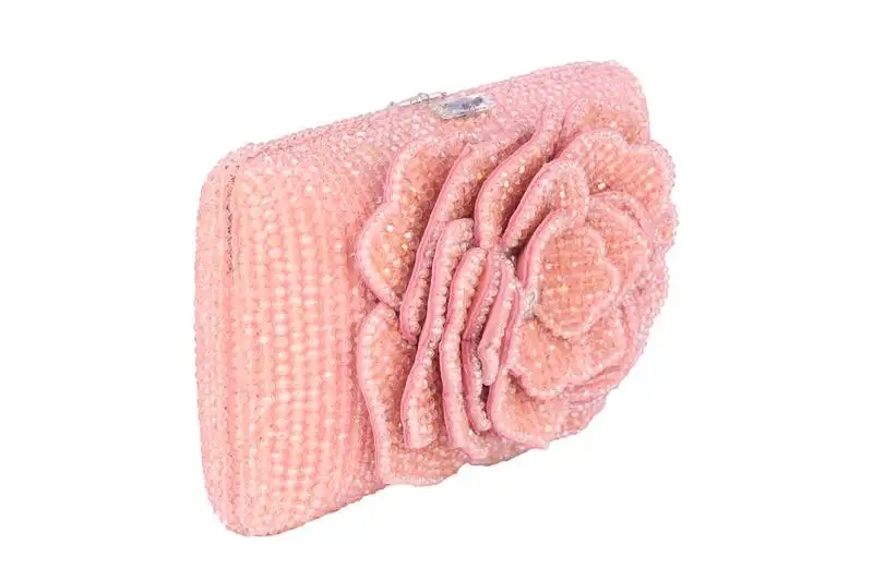 Peach blossom clutch