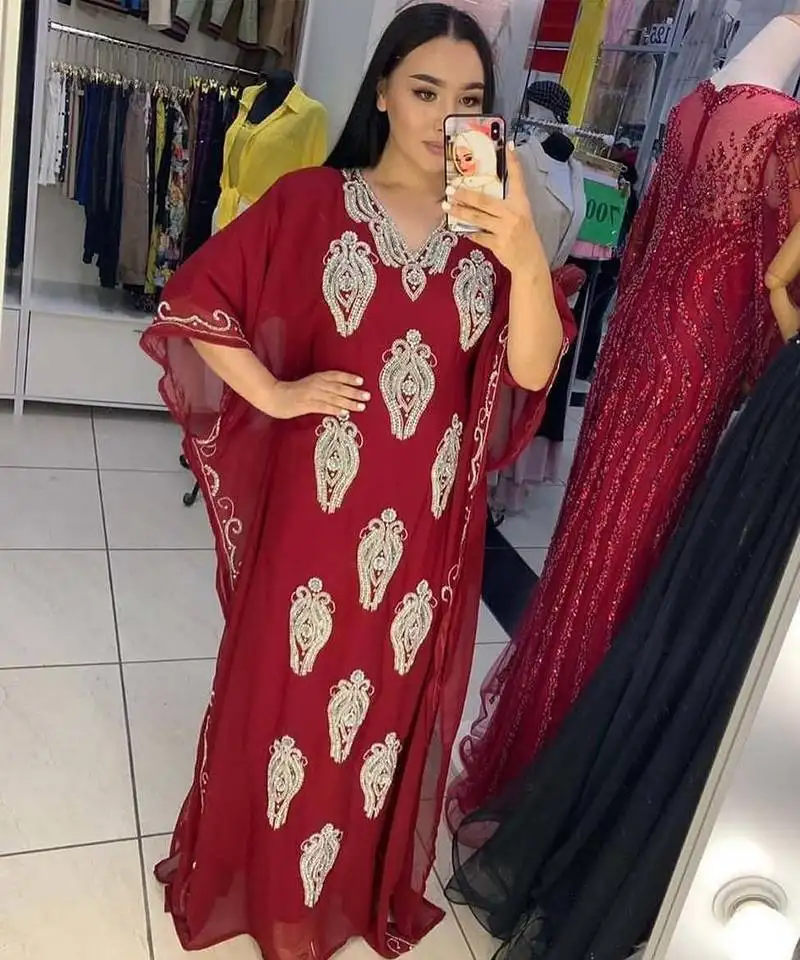 Sale new moroccan dubai kaftans farasha abaya dress very fancy long gowns