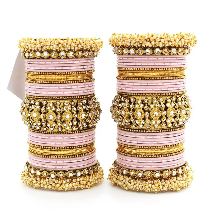 Traditional long bridal set for both hands