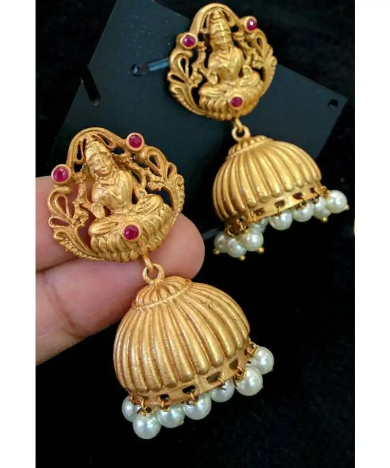 Gorgeous antique laxmi earrings
