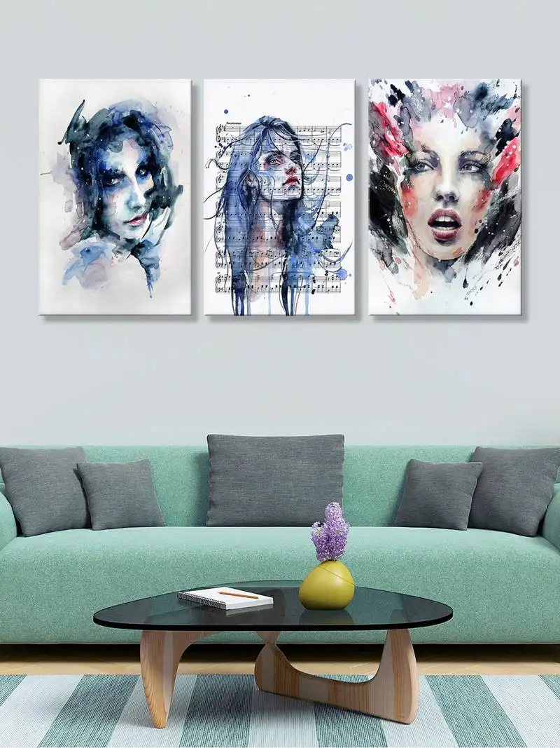 999store white canvas paintings
