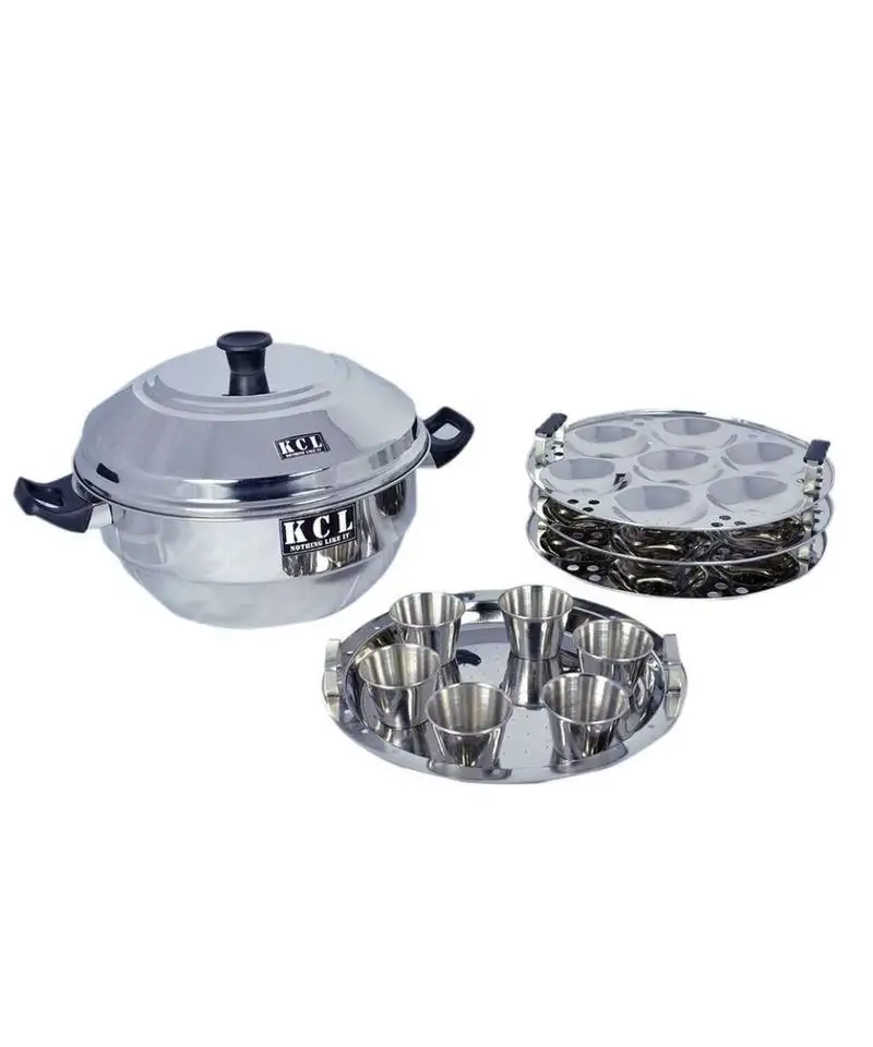 Kcl 21 idly maker steamer plain induction & gas base