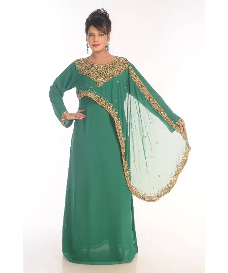 Dubai morocan arabic islamic kaftan dress
