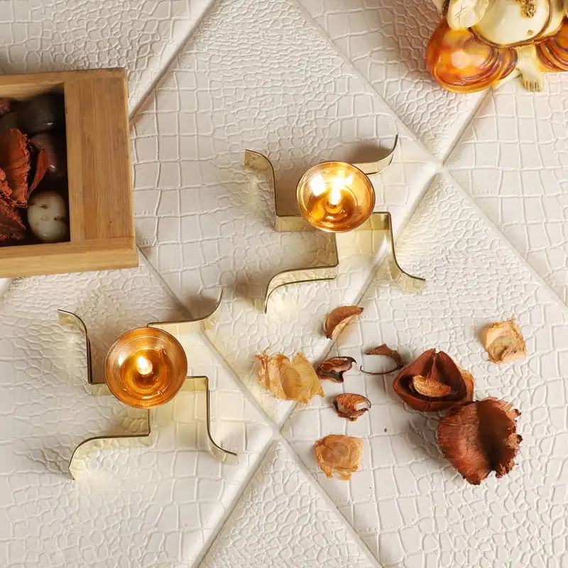 Set of 2 satiya sleeping brass dia