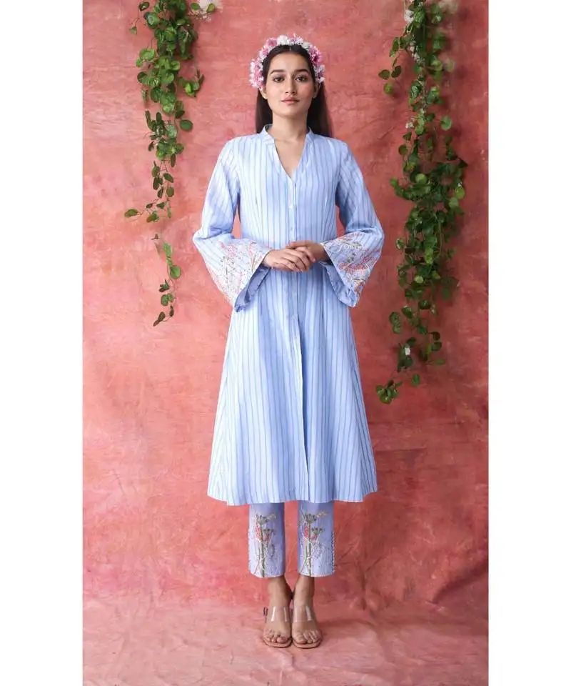 Show shaa kimono stripes set