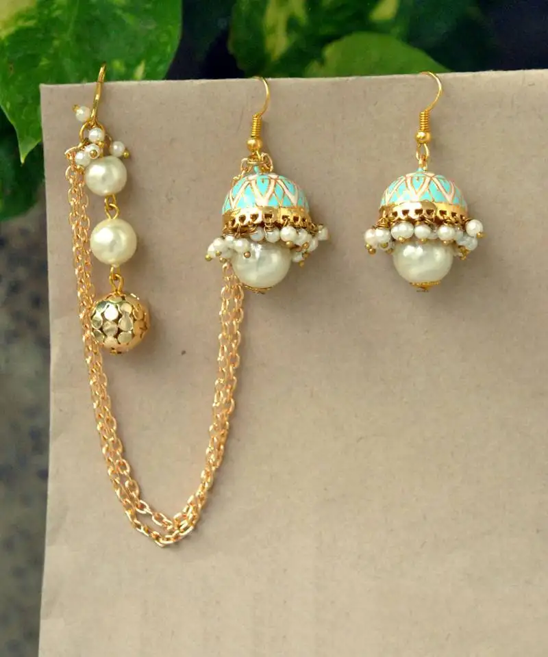Neel kamal earrings