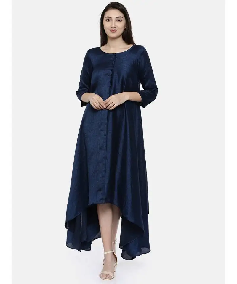 Mayank modi potli blue classic dress