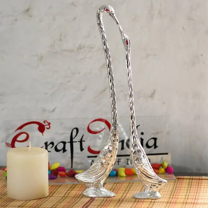 Cute love birds with 13 inch height decorative figurine showpiece