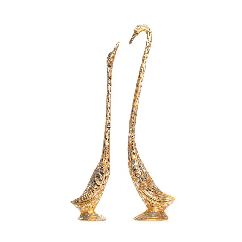 Cute love birds with 13 inch height decorative figurine