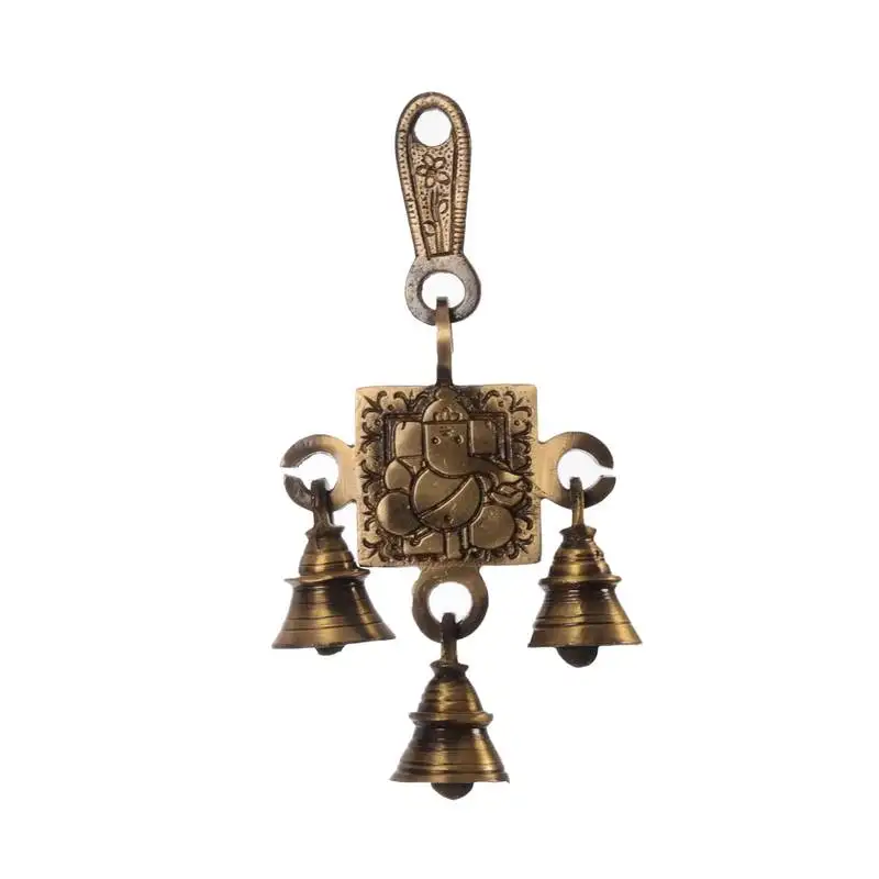 Lord ganesha brass hanging bells