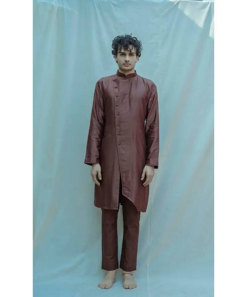 Brown kurta and pants