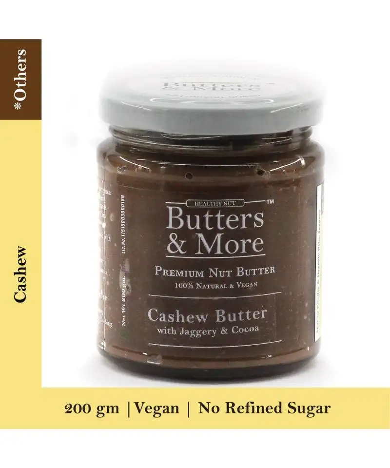 200gm cashew butter with cocoa & jaggery