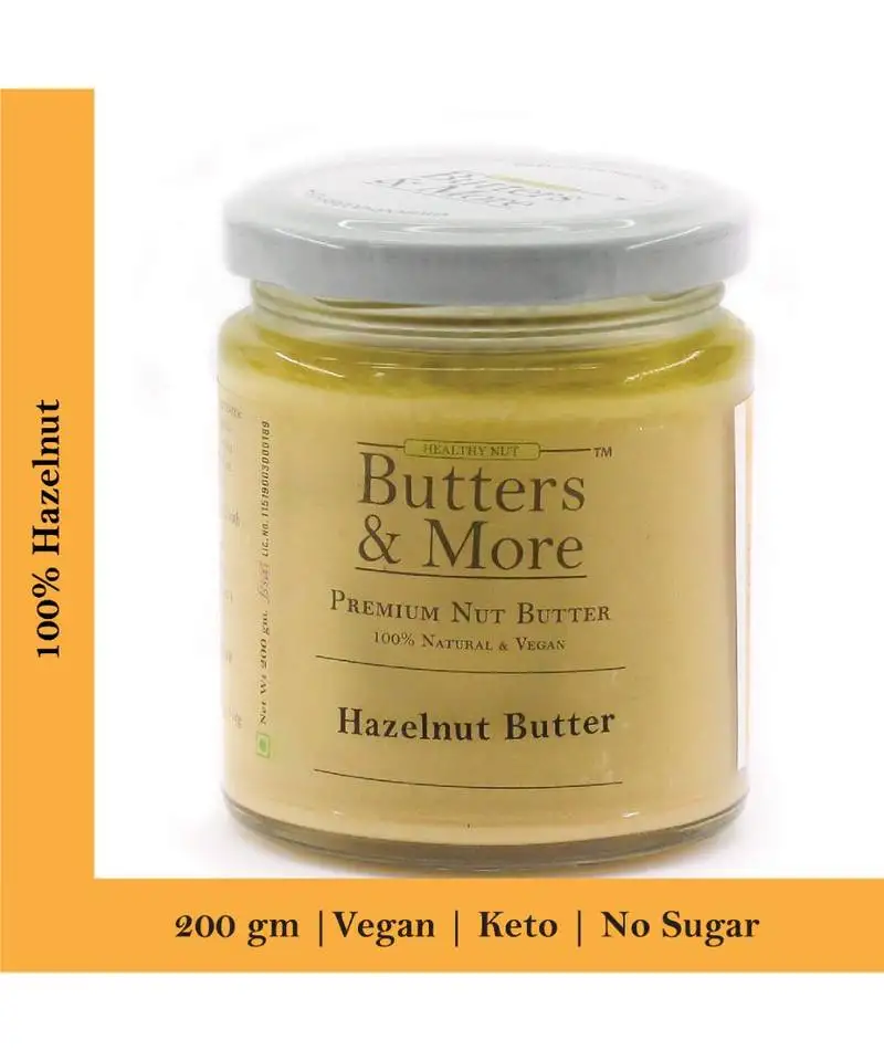 200gm natural hazelnut butter