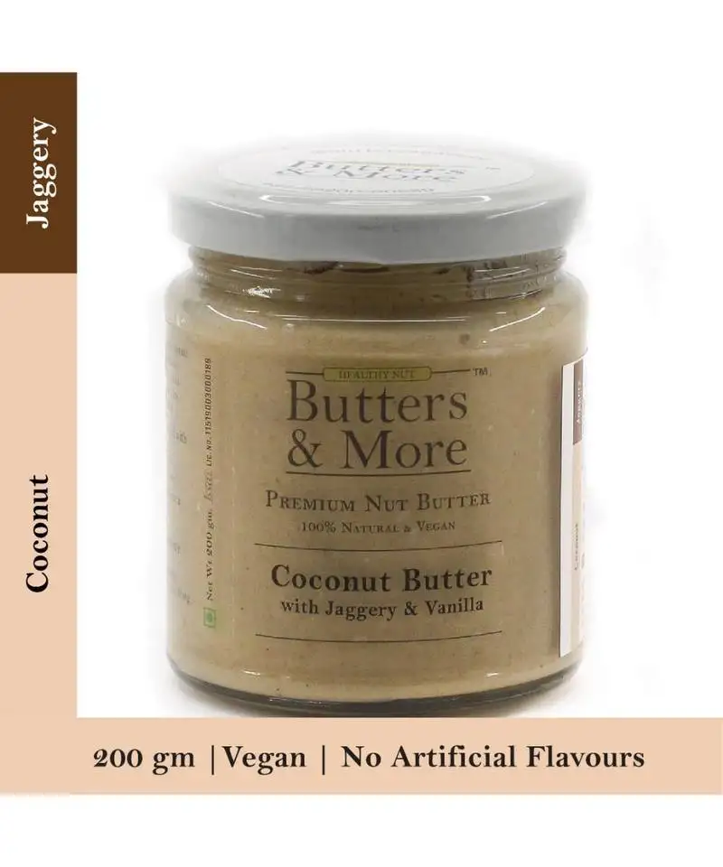 200gm coconut butter with jaggery & vanilla