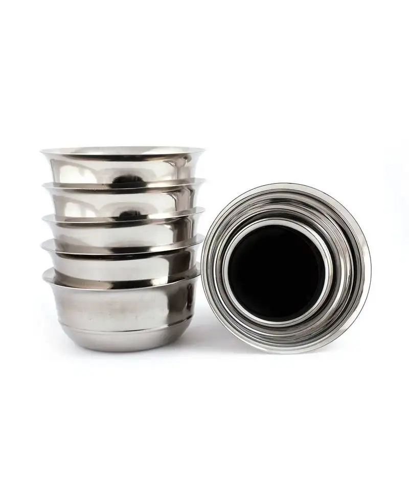 Wonder bowl shower mixing & serving bowl - set of 6 bowls - (diamater - 6 inches each) - capacity - 500 ml each bowl