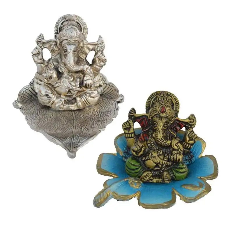 Set of 2 lord ganesha statues