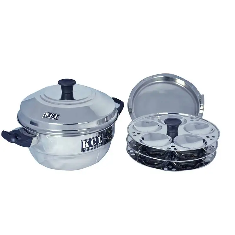 Kcl idly maker cum steamer plain 15 idly