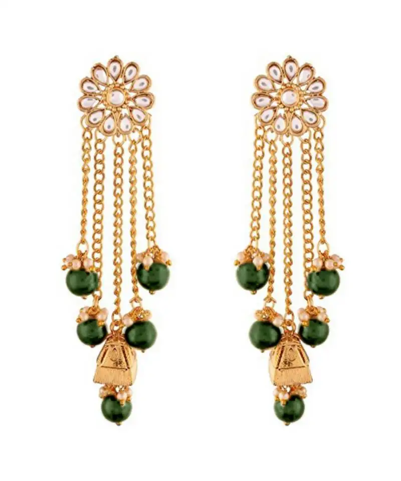 Kundan earrings for women