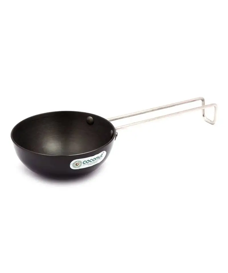 Coconut hard anodised cookware tadka pan medium (2.8mm thickness) - diamater -11cms
