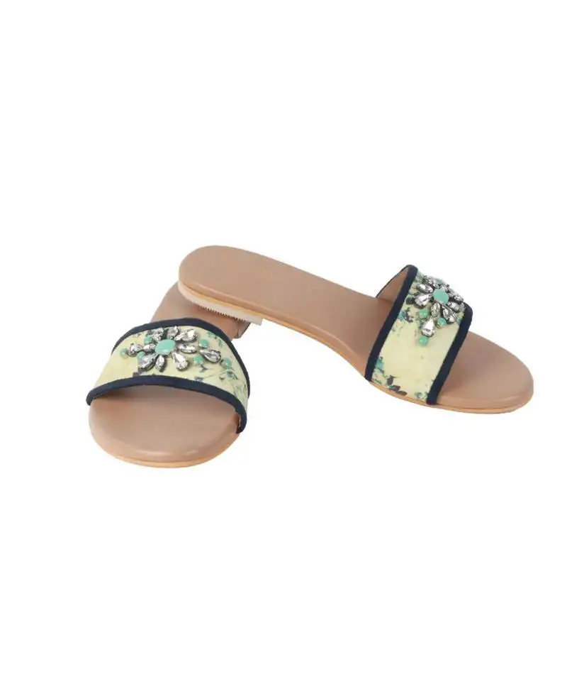 Floral resin stone printed