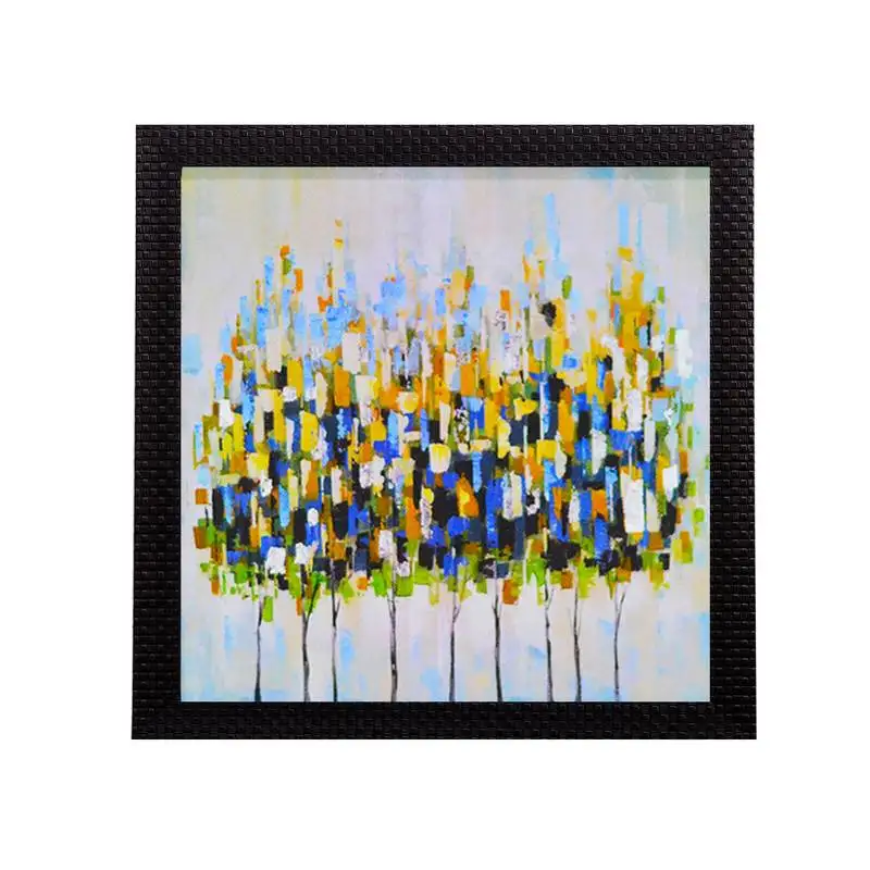 Abstract theme satin matt texture uv art painting