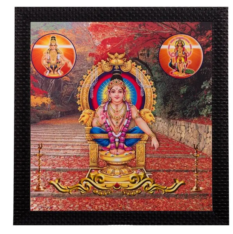 Goddess laxmiji matt textured uv art painting