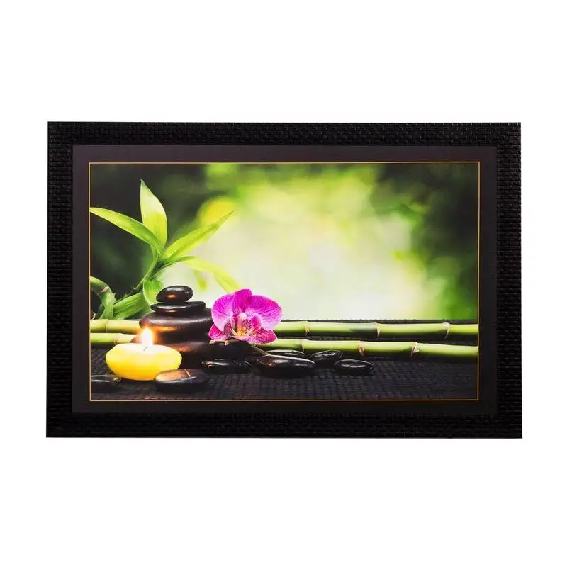 Birthing plant matt textured uv art painting