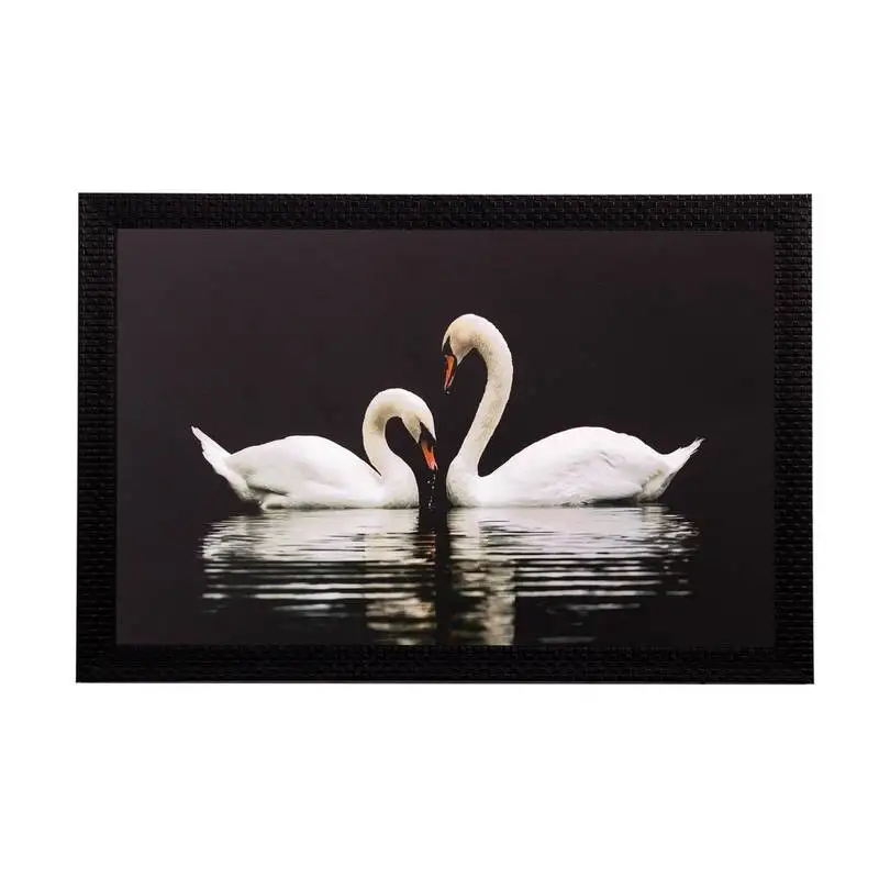 Lovely ducks matt textured uv art painting