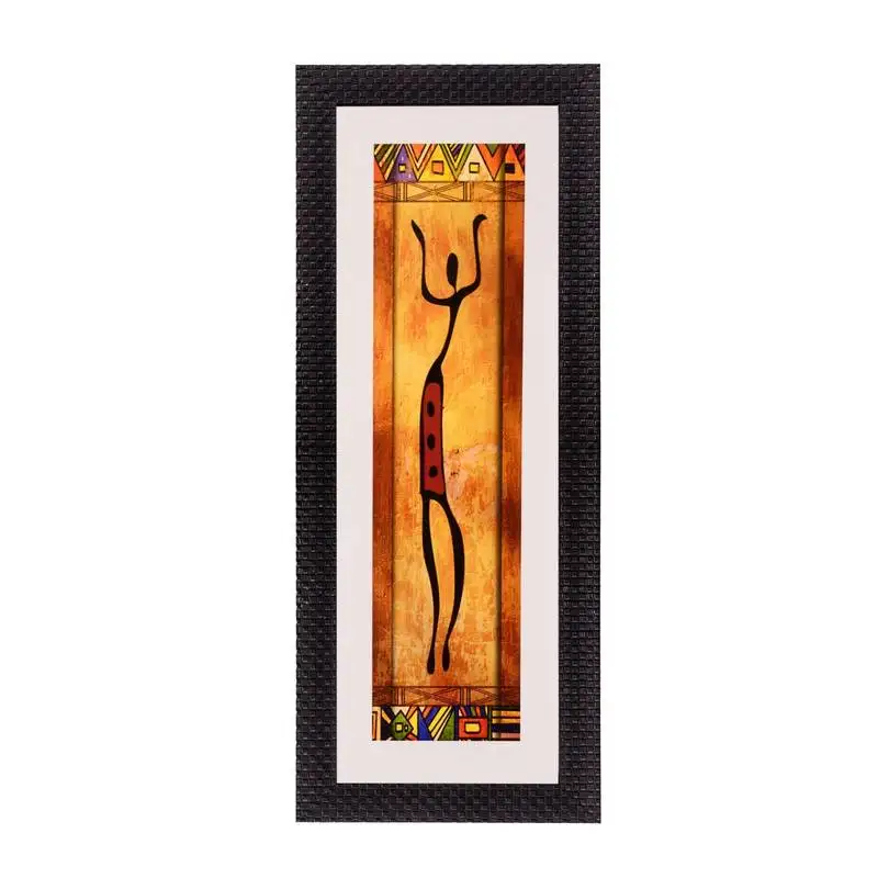 Tribal folkart matt texture uv art painting