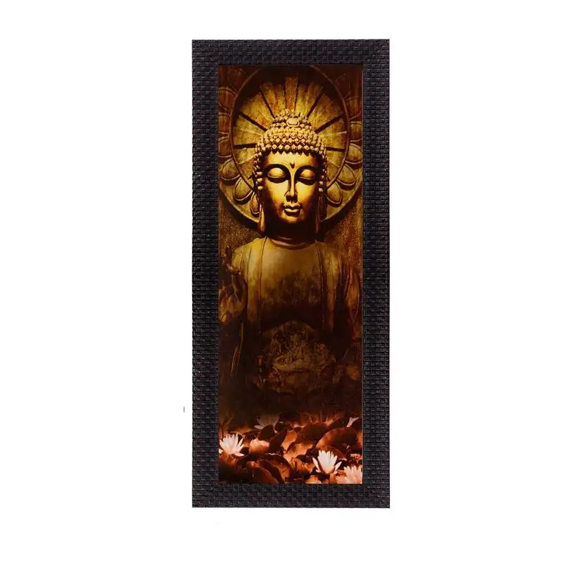 Lord buddha matt texture uv art painting