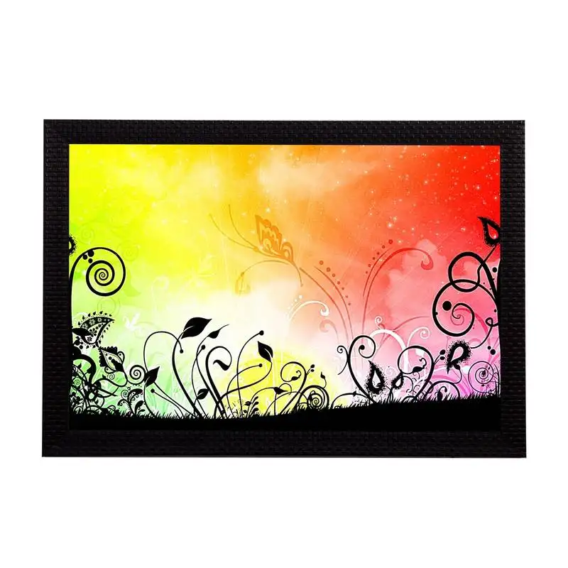 Abstract lines satin matt texture uv art painting