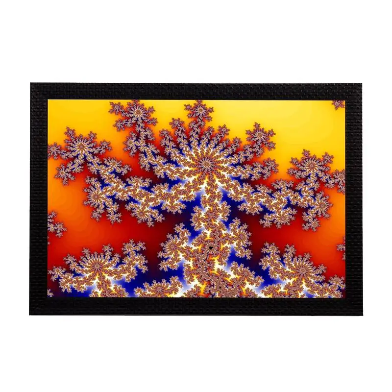 Yellow abstract satin matt texture uv art painting
