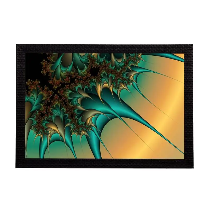 Abstract satin matt texture uv art painting