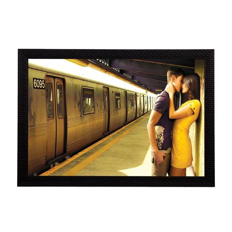 Love satin matt texture uv art painting