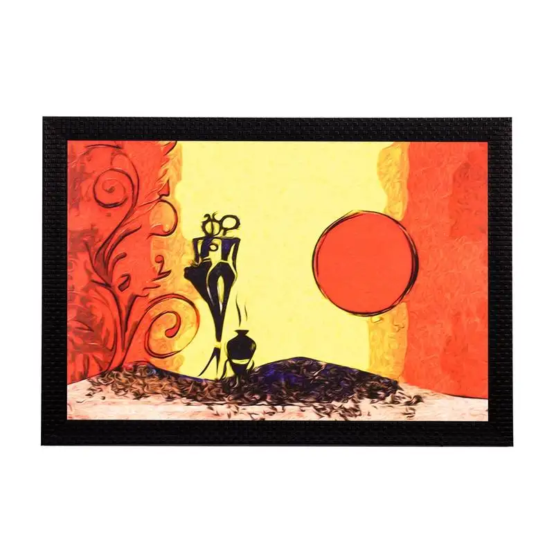 Abstract dessert satin matt texture uv art painting