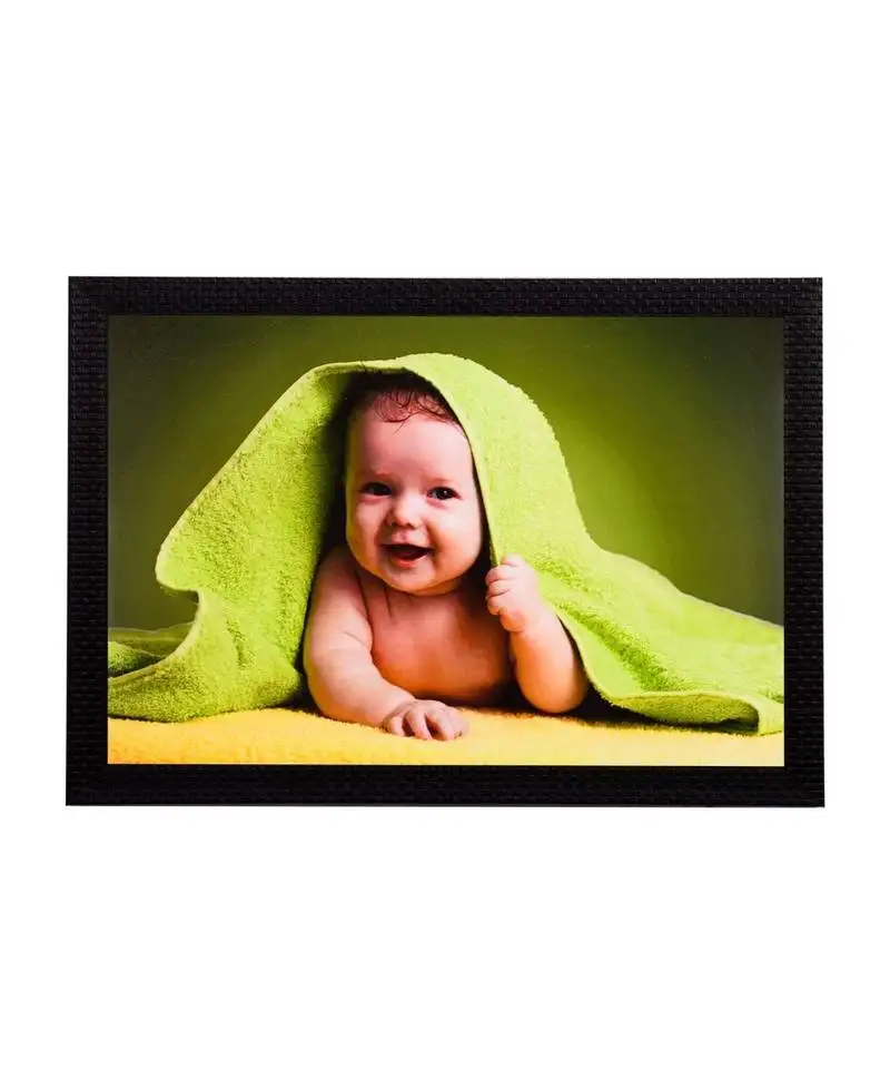Cute baby satin matt texture uv art painting
