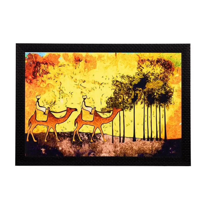Camels satin matt texture uv art painting