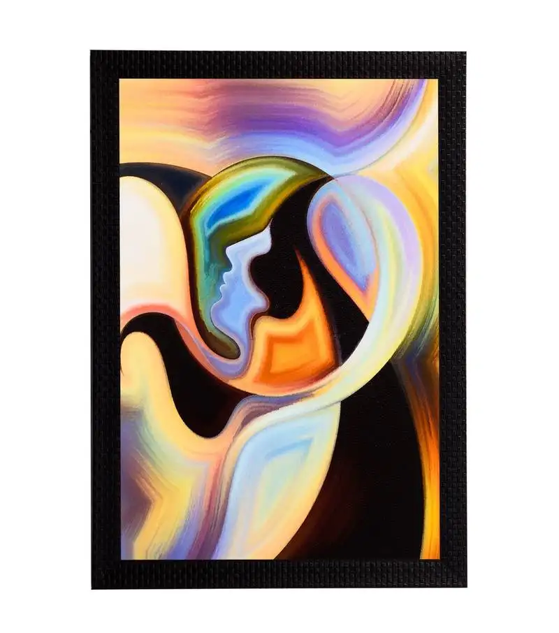 Absract image satin matt texture uv art painting