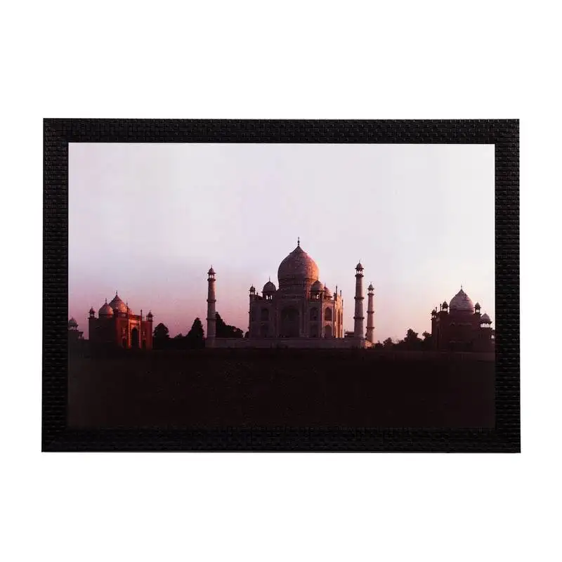 Taj mahal satin matt texture uv art painting